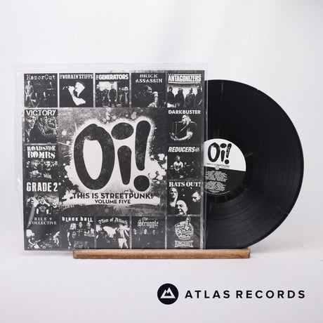 Various Oi! This Is Streetpunk! Volume Five LP Vinyl Record - Front Cover & Record
