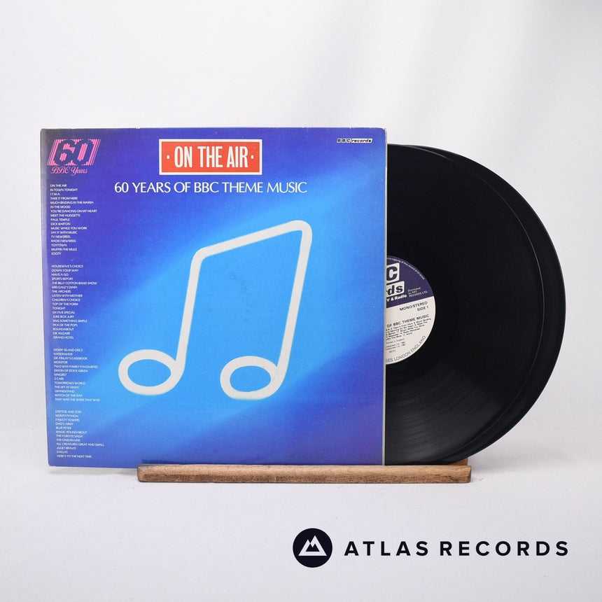 Various On The Air, 60 Years Of BBC Theme Music 2 x LP Vinyl Record - Front Cover & Record