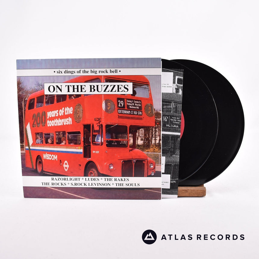 Various On The Buzzes 2 x 7" Vinyl Record - Front Cover & Record
