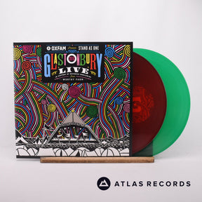 Various Oxfam Presents: Stand As One - Glastonbury Live 2016 2 x LP Vinyl Record - Front Cover & Record