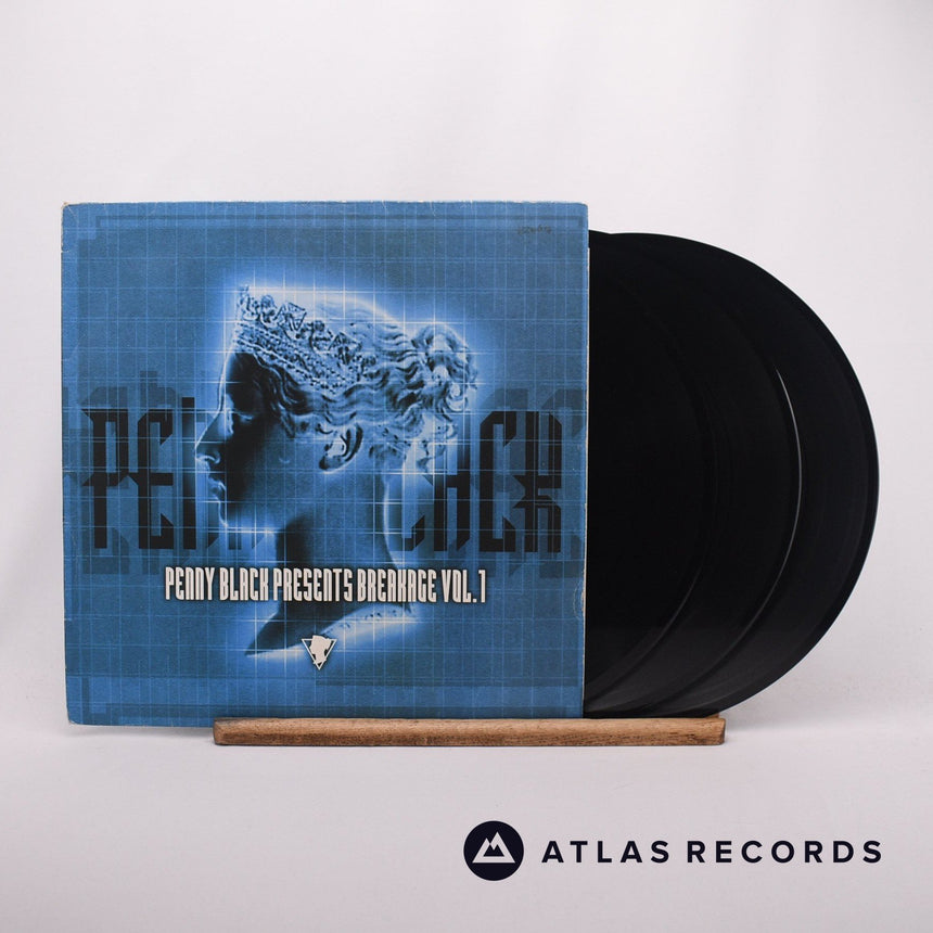 Various Penny Black Presents 'Breakage' Vol. 1 3 x 12" Vinyl Record - Front Cover & Record