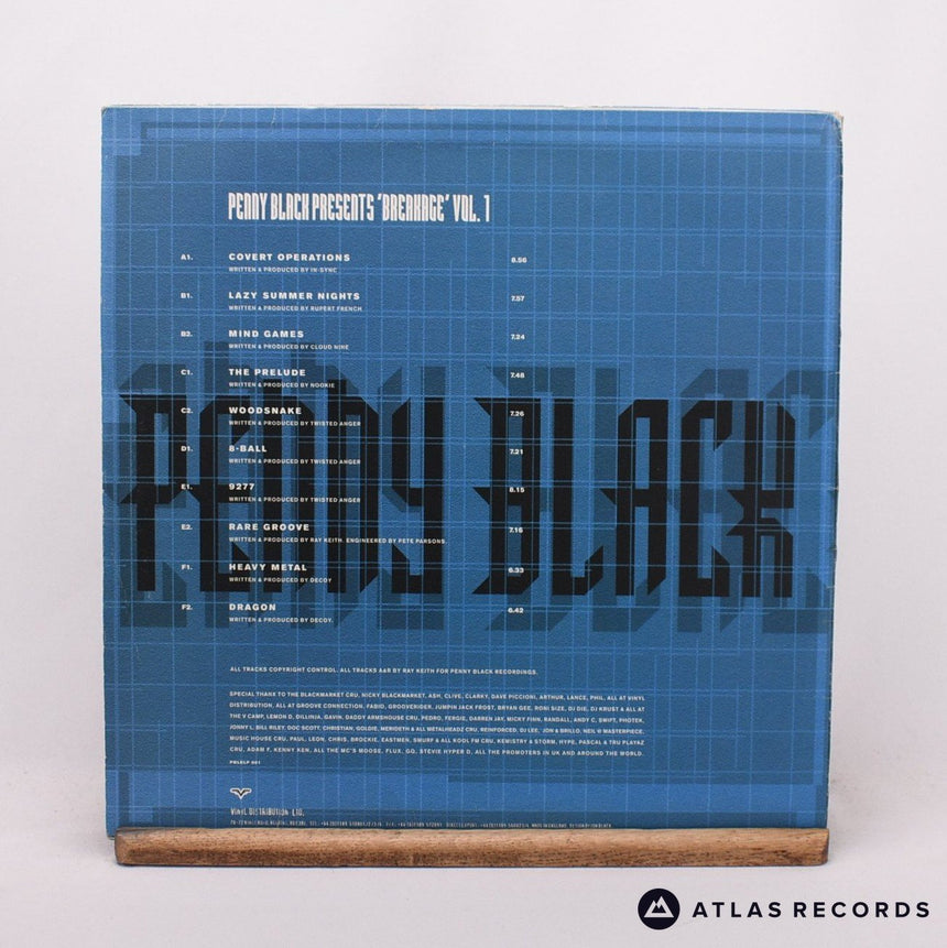Various - Penny Black Presents 'Breakage' Vol. 1 - 3 x 12" Vinyl Record - VG+/EX