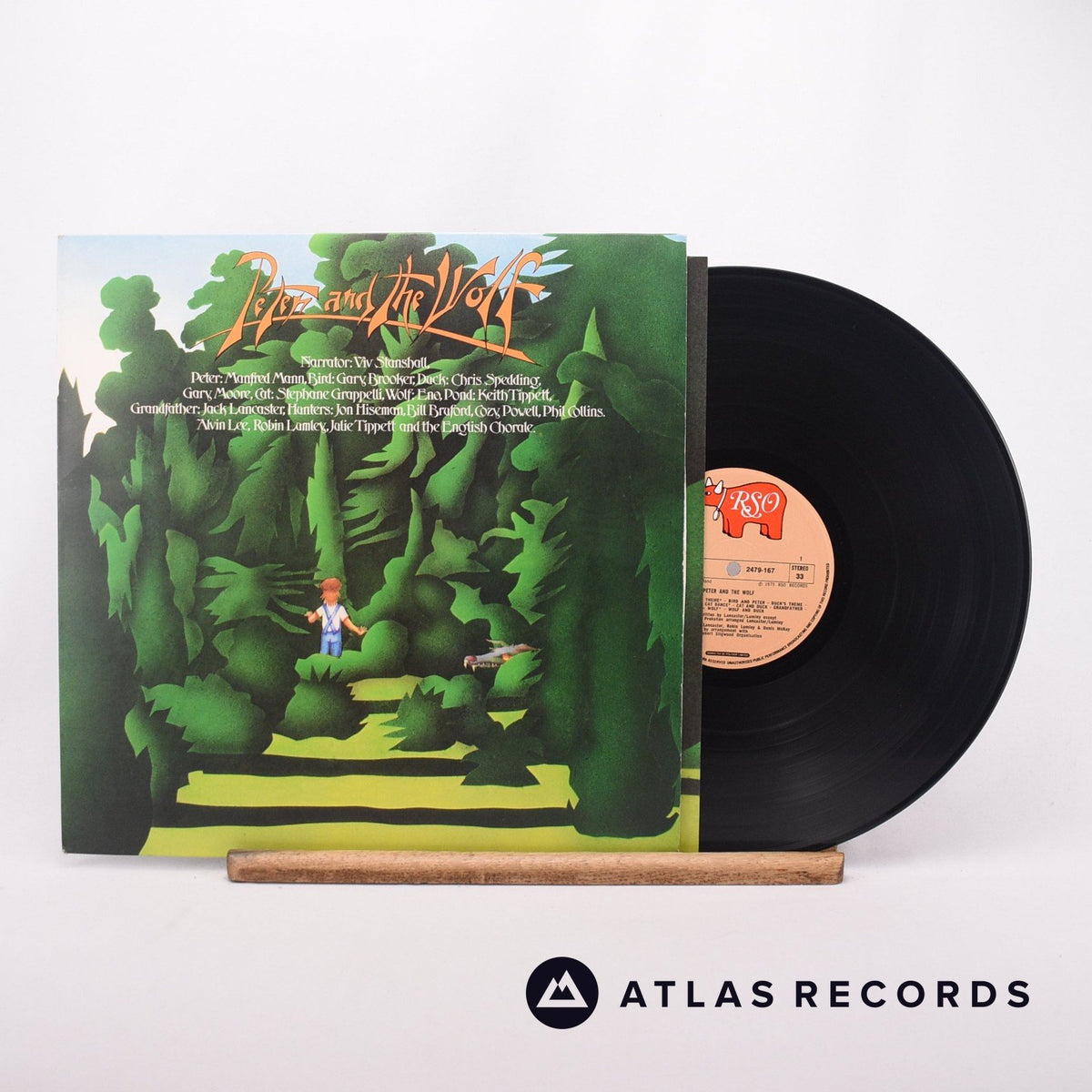 Various Peter And The Wolf LP Vinyl Record - Front Cover & Record