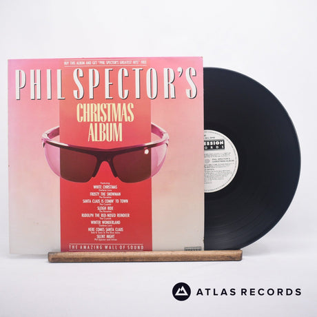 Various Phil Spector's Christmas Album LP Vinyl Record - Front Cover & Record