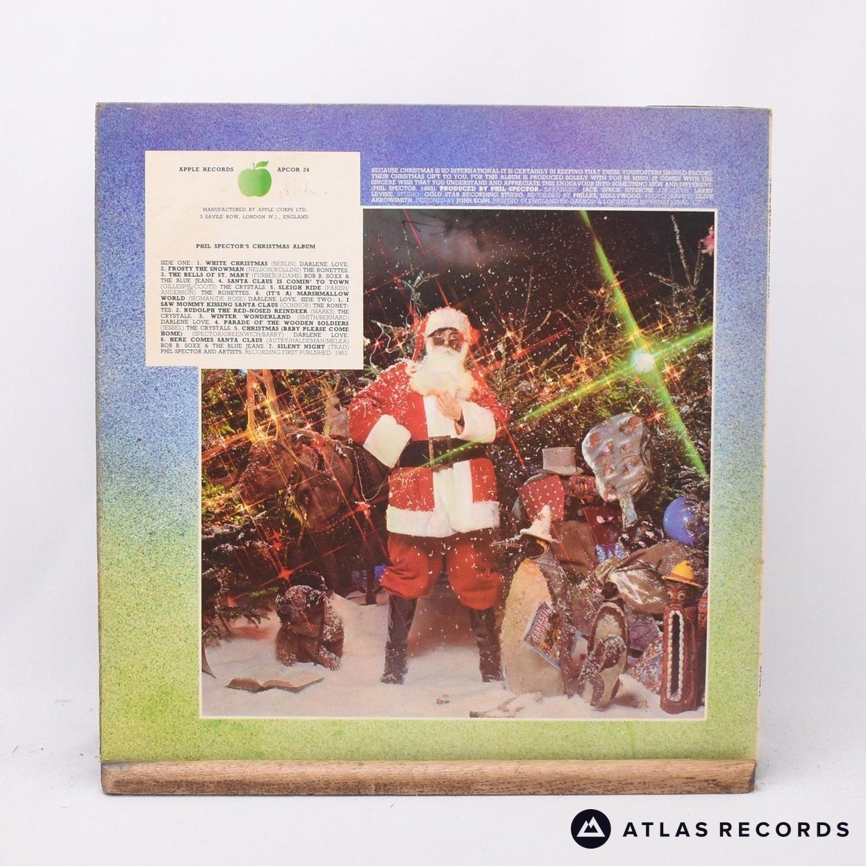 Various Phil Spector's Christmas Album LP Vinyl VG+/VG+ – Atlas