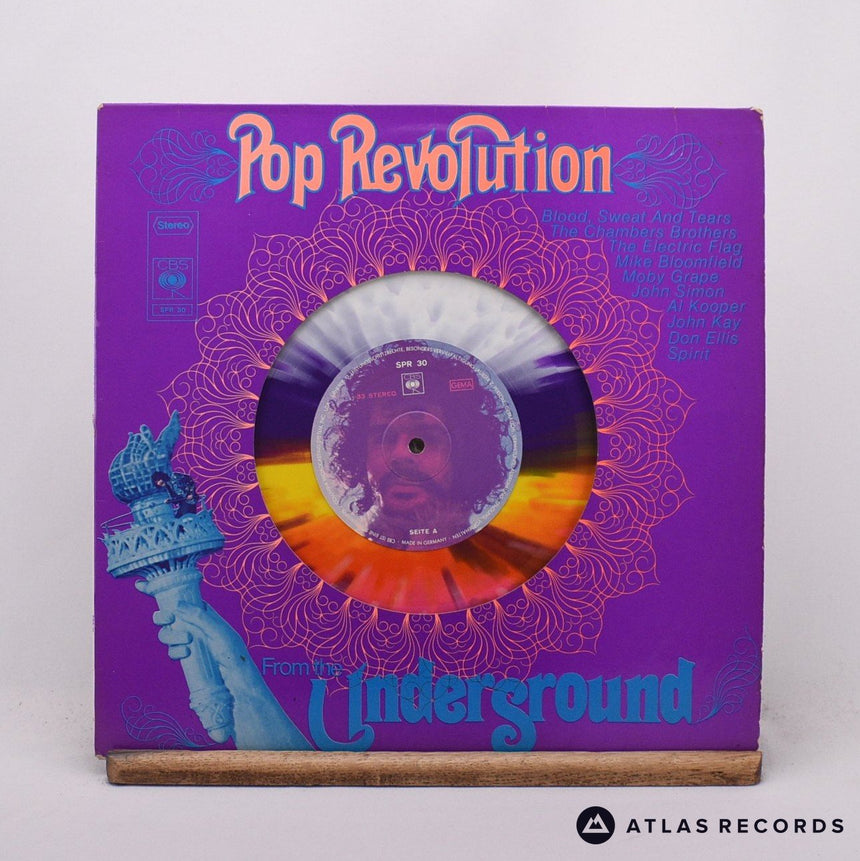 Various Pop Revolution From The Underground LP Vinyl Record - Front Cover & Record