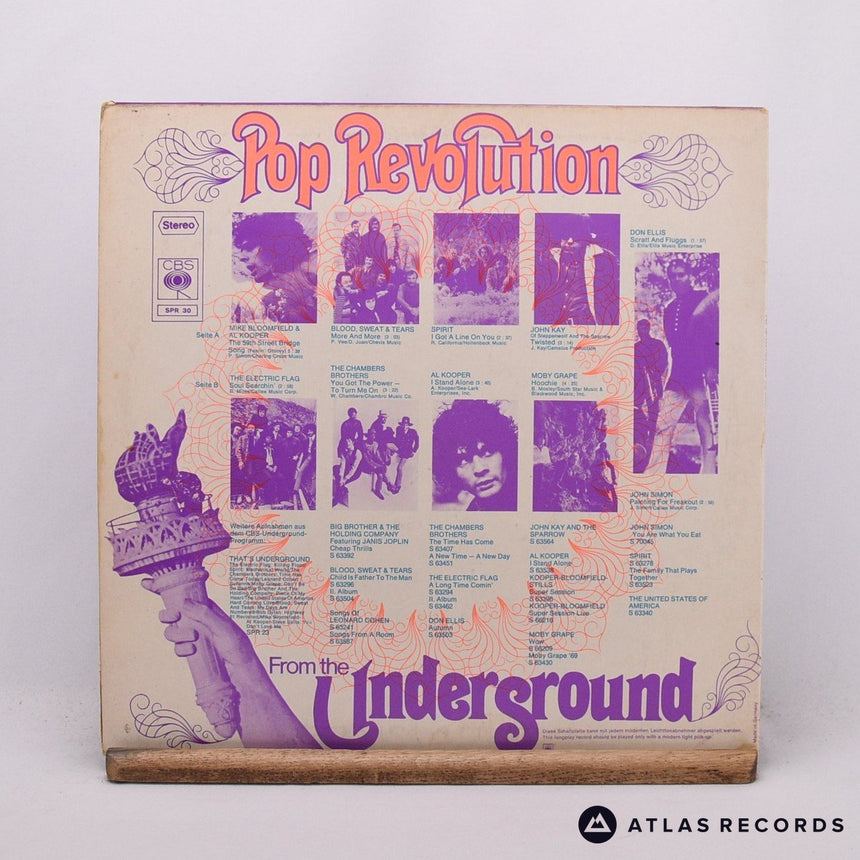 Various - Pop Revolution From The Underground - LP Vinyl Record - VG+/EX