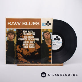 Various Raw Blues LP Vinyl Record - Front Cover & Record