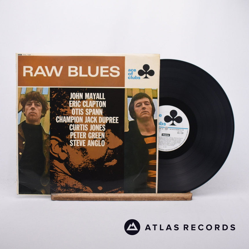 Various Raw Blues LP Vinyl Record - Front Cover & Record