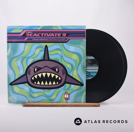 Various Reactivate 9 - RazorSharp Beats+Bytes Double LP Vinyl Record - Front Cover & Record