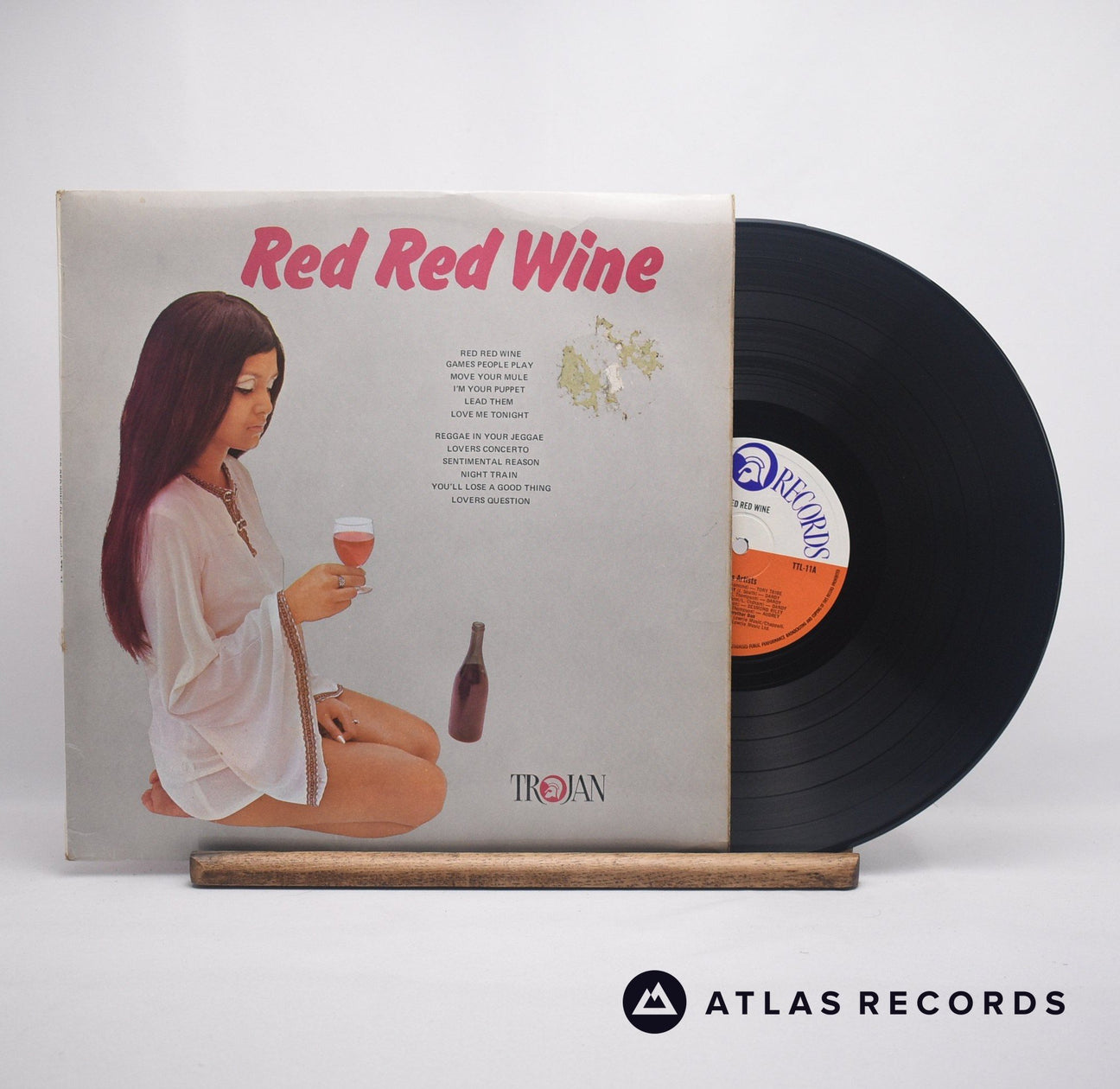 Various Red Red Wine LP Vinyl Record - Front Cover & Record