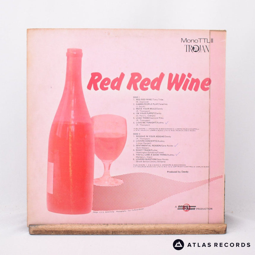 Various - Red Red Wine - A2 B2 LP Vinyl Record - VG+/VG+