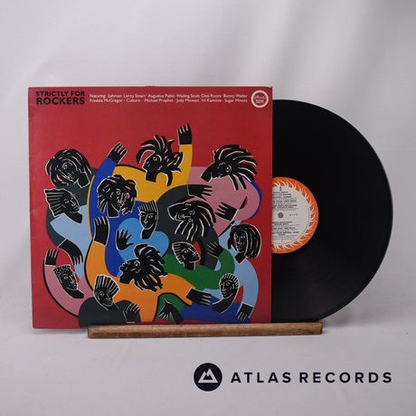 Various Reggae Greats - Strictly For Rockers LP Vinyl Record - Front Cover & Record