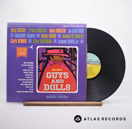 Various Reprise Musical Repertory Theatre Presents: Guys And Dolls LP Vinyl Record - Front Cover & Record