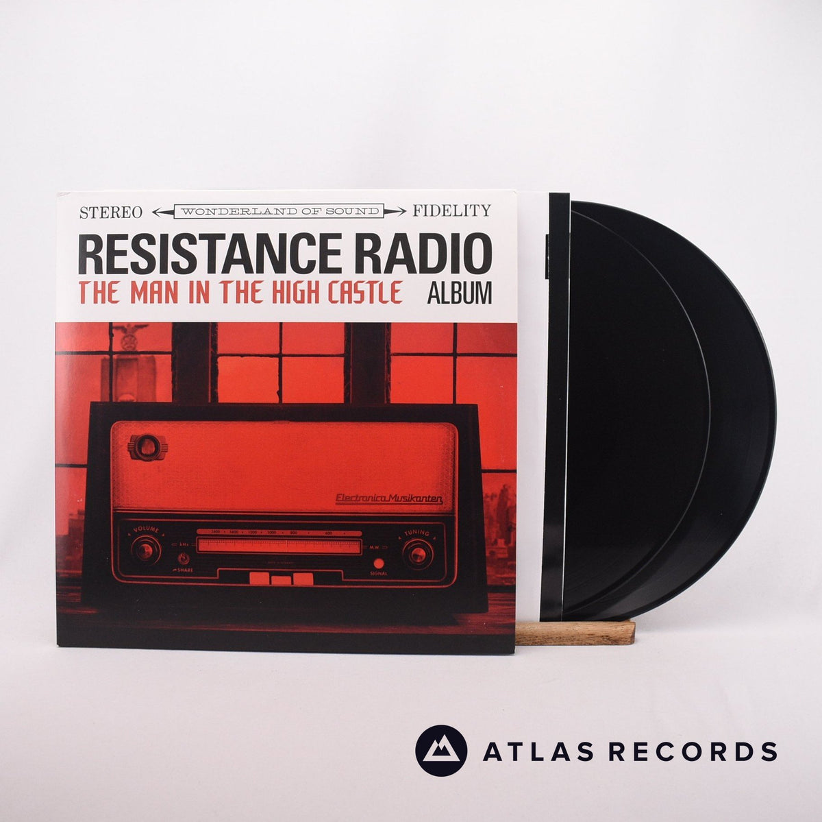 Various Resistance Radio: The Man In The High Castle Album 2 x LP Vinyl Record - Front Cover & Record