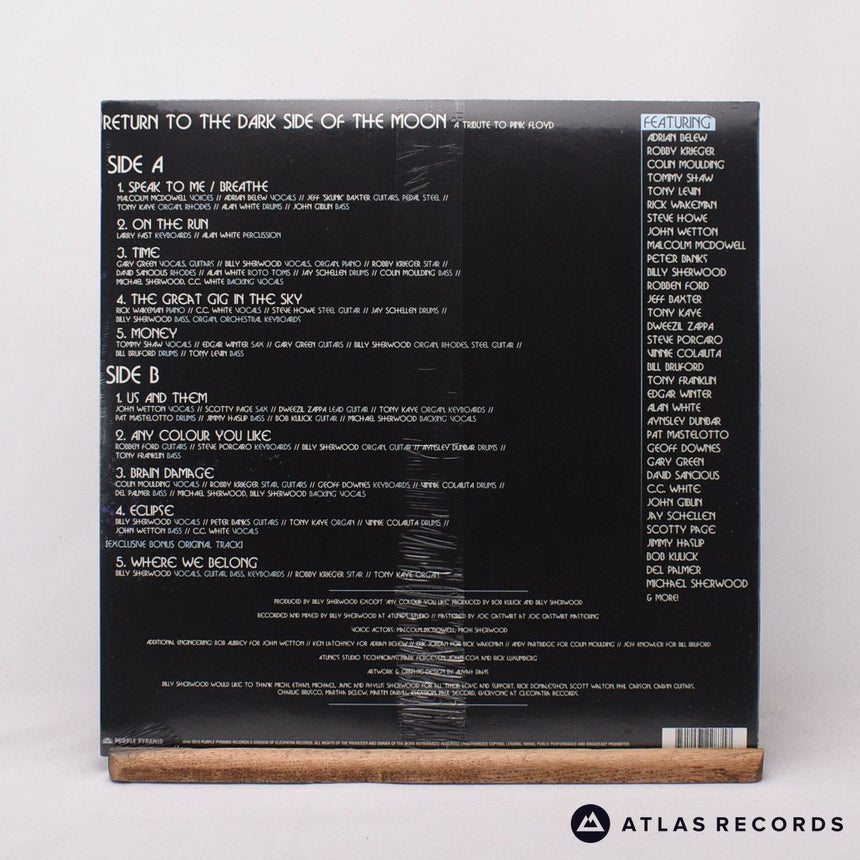 Various - Return To The Dark Side Of The Moon - Clear LP Vinyl Record - NEW