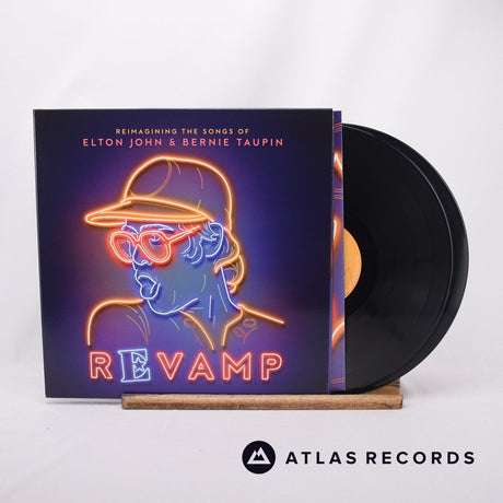 Various Revamp: Reimagining The Songs Of Elton John & Bernie Taupin 2 x LP Vinyl Record - Front Cover & Record