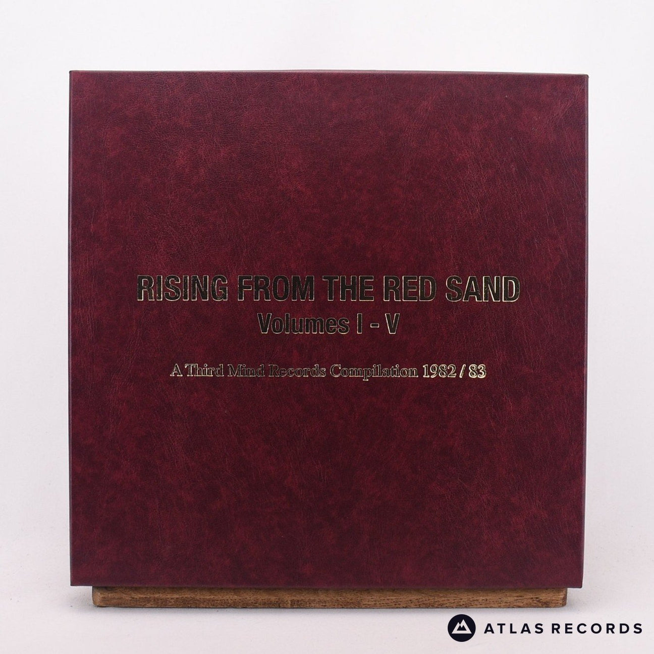 Various Rising From The Red Sand Volumes I - V 5 x LP Vinyl Record - Front Cover & Record