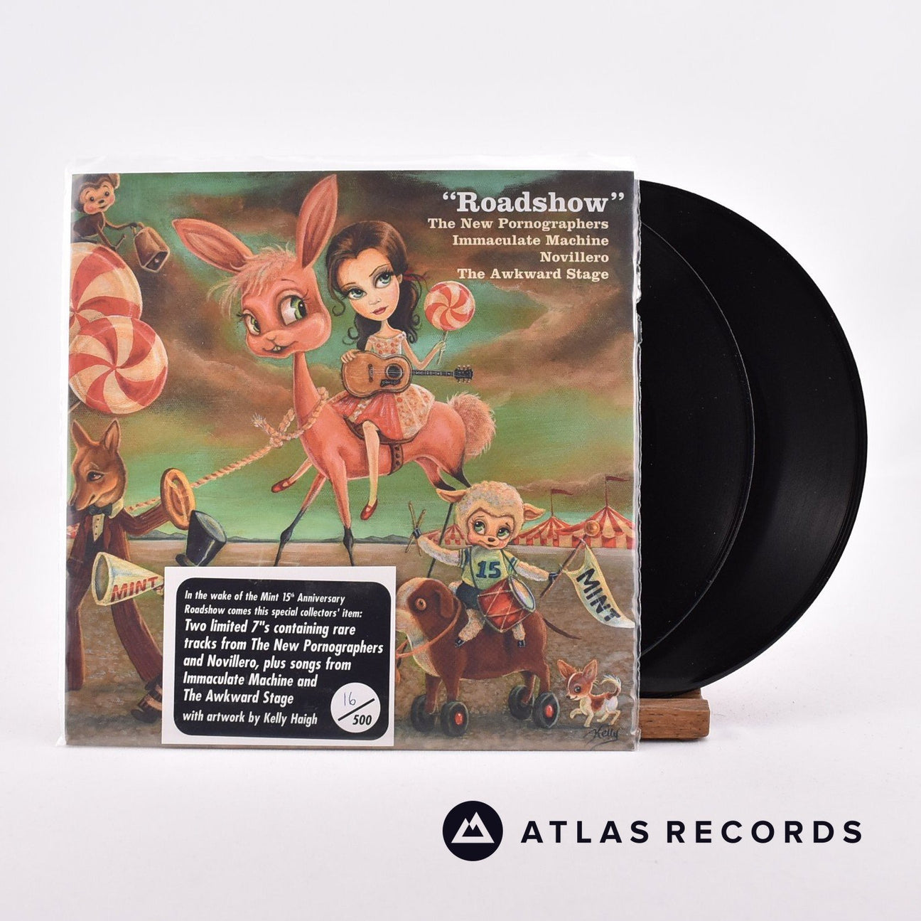 Various Roadshow 2 x 7" Vinyl Record - Front Cover & Record