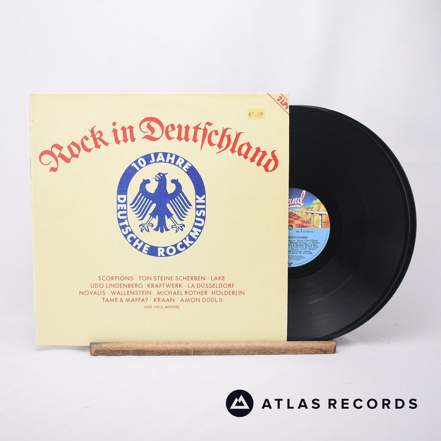 Various Rock In Deutschland 2 x LP Vinyl Record - Front Cover & Record