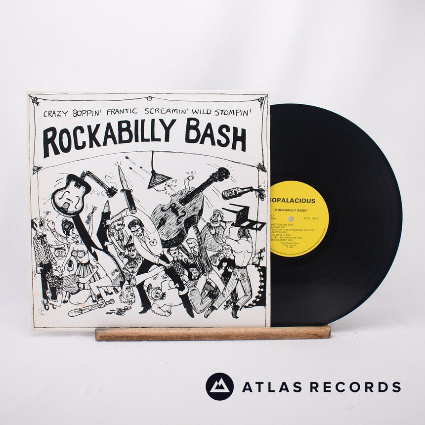 Various Rockabilly Bash LP Vinyl Record - Front Cover & Record