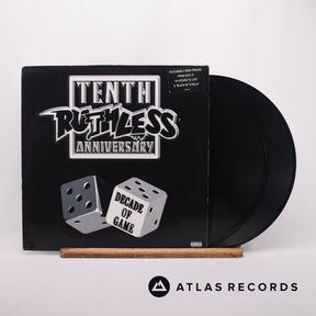 Various Ruthless Records Tenth Anniversary Compilation - Decade Of Game 2 x LP Vinyl Record - Front Cover & Record