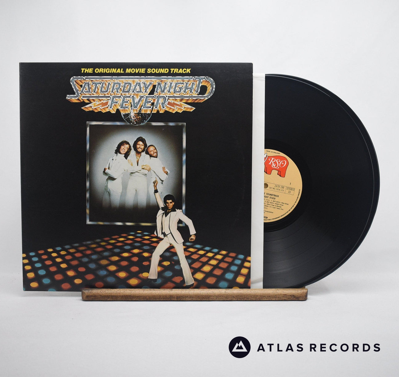 Various Saturday Night Fever Double LP Vinyl Record - Front Cover & Record