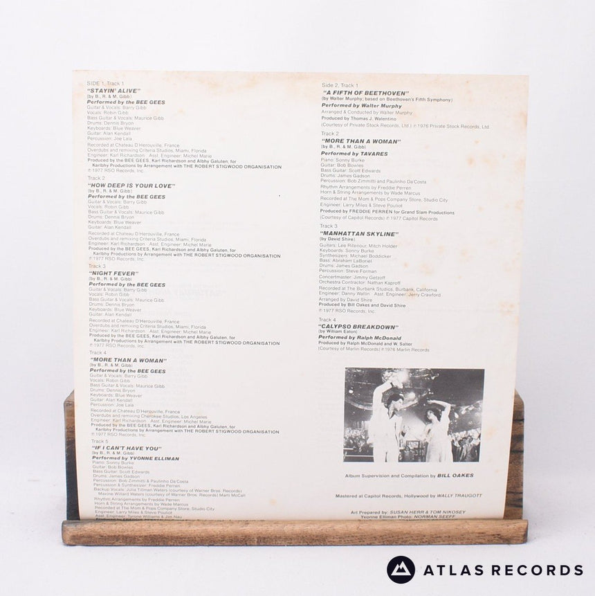 Various - Saturday Night Fever - 2 x LP Vinyl Record - VG+/EX