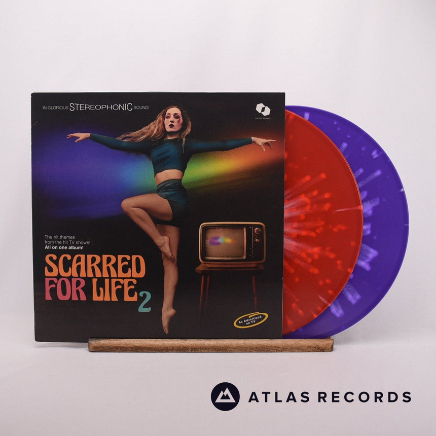 Various Scarred For Life 2 2 x LP Vinyl Record - Front Cover & Record