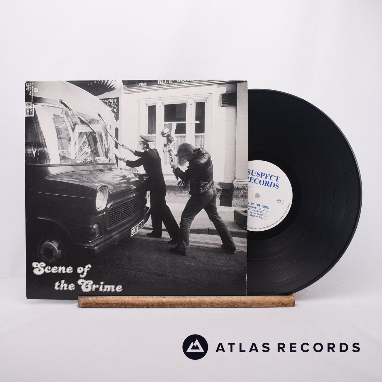Various Scene Of The Crime LP Vinyl Record - Front Cover & Record