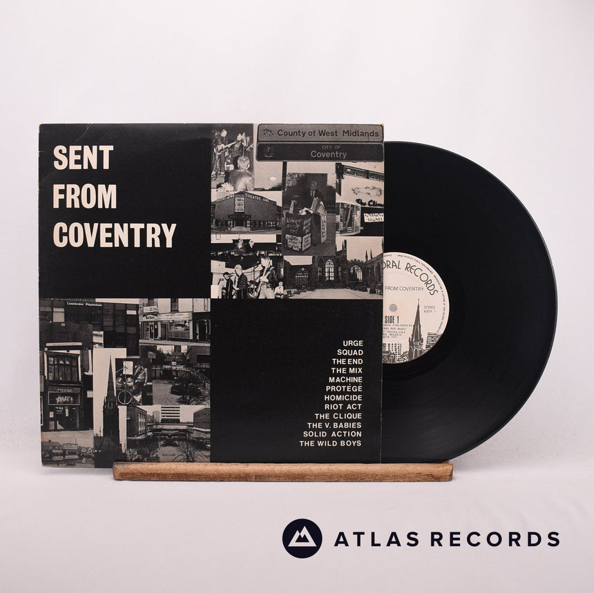 Various Sent From Coventry LP Vinyl Record - Front Cover & Record