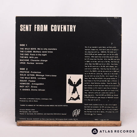 Various - Sent From Coventry - Insert 1-A 1-B LP Vinyl Record - VG+/VG+