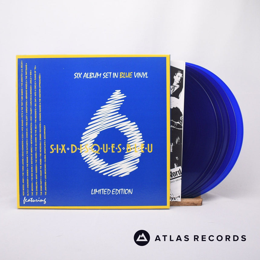 Various Six Disques Bleu 6 x LP Vinyl Record - Front Cover & Record
