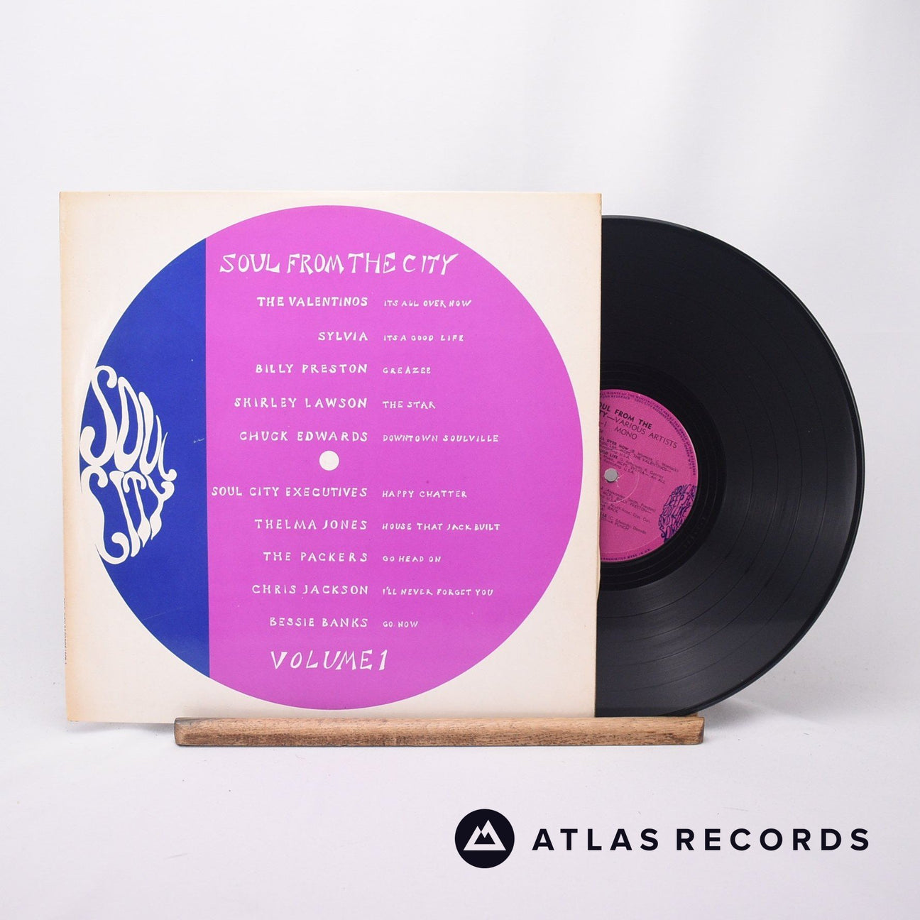 Various Soul From The City Volume 1 LP Vinyl Record - Front Cover & Record