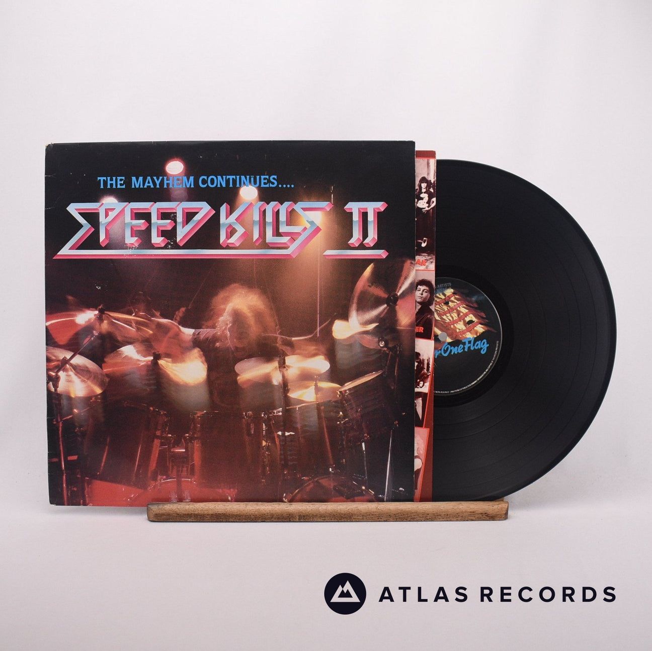 Various Speed Kills II - The Mayhem Continues... LP Vinyl Record - Front Cover & Record