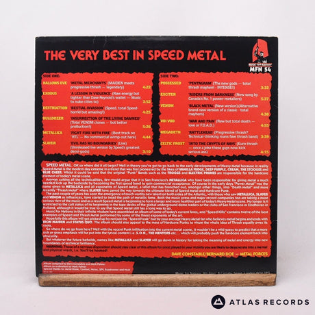 Various - Speed Kills (The Very Best In Speed Metal) - LP Vinyl Record - VG+/VG+