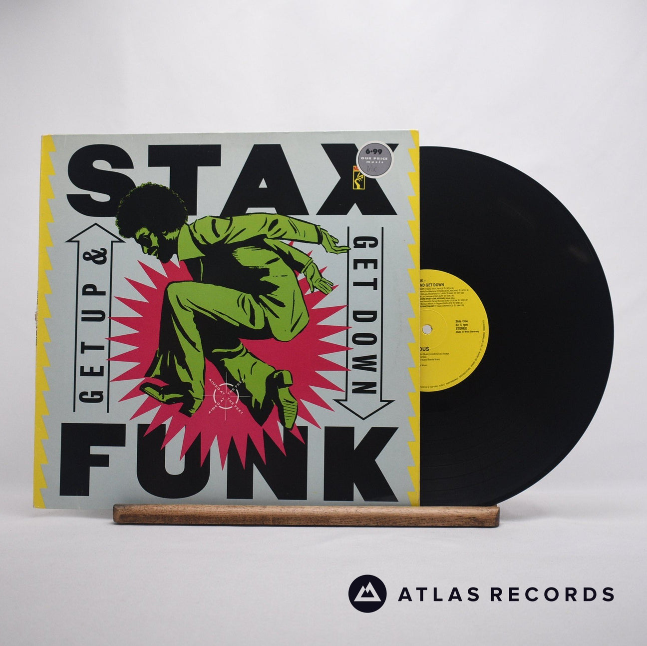 Various Stax Funk LP Vinyl Record - Front Cover & Record