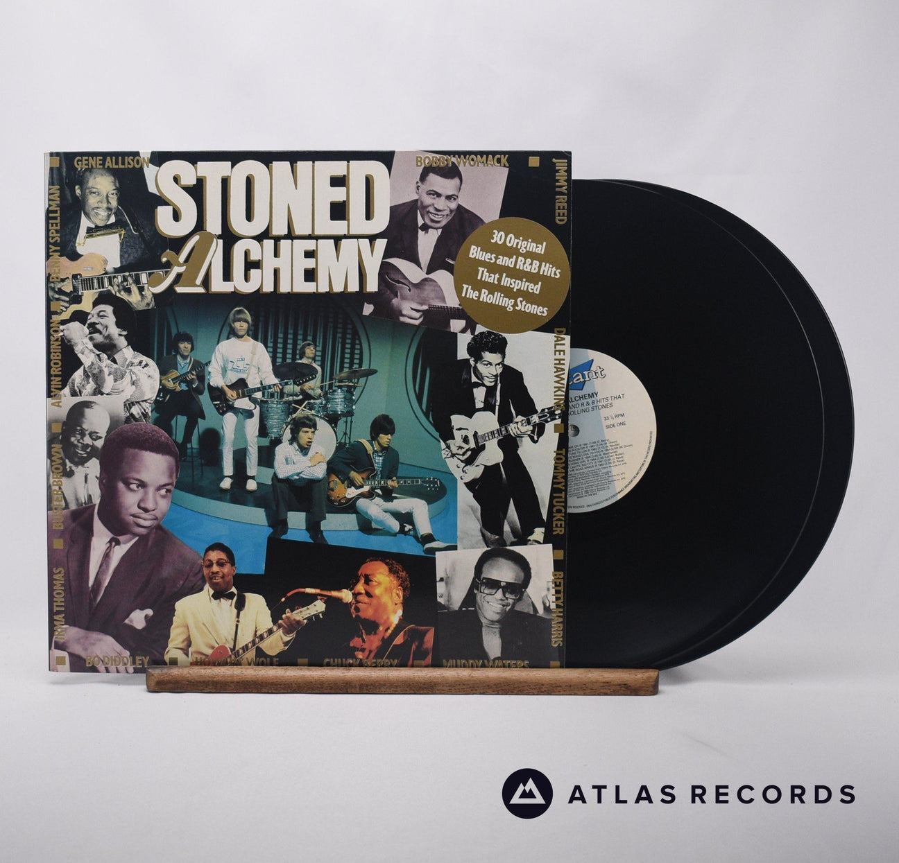 Various Stoned Alchemy Double LP Vinyl Record - Front Cover & Record