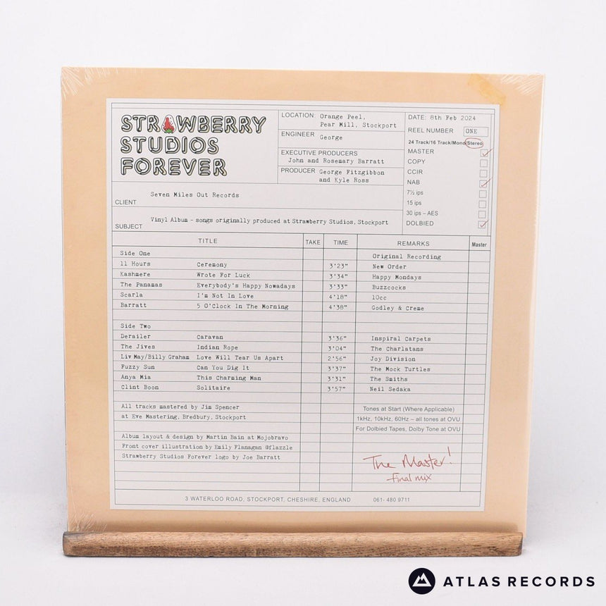 Various - Strawberry Studios Forever - Red Sealed Gatefold LP Vinyl Record - NEW