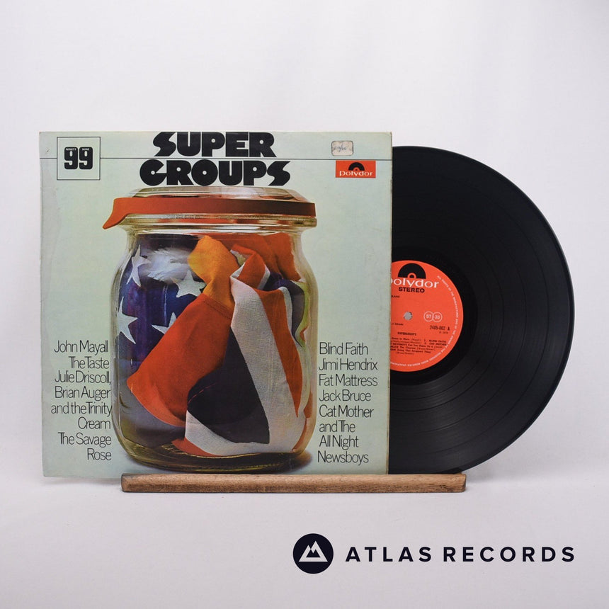 Various Super Groups LP Vinyl Record - Front Cover & Record