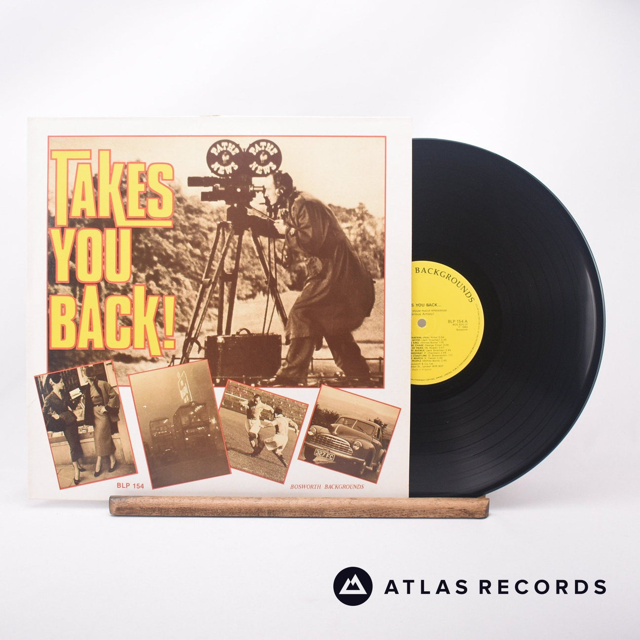 Various Takes You Back! LP Vinyl Record - Front Cover & Record