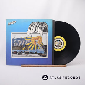 Various The Akron Compilation LP Vinyl Record - Front Cover & Record