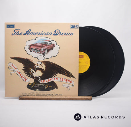 Various The American Dream - The London American Legend Double LP Vinyl Record - Front Cover & Record