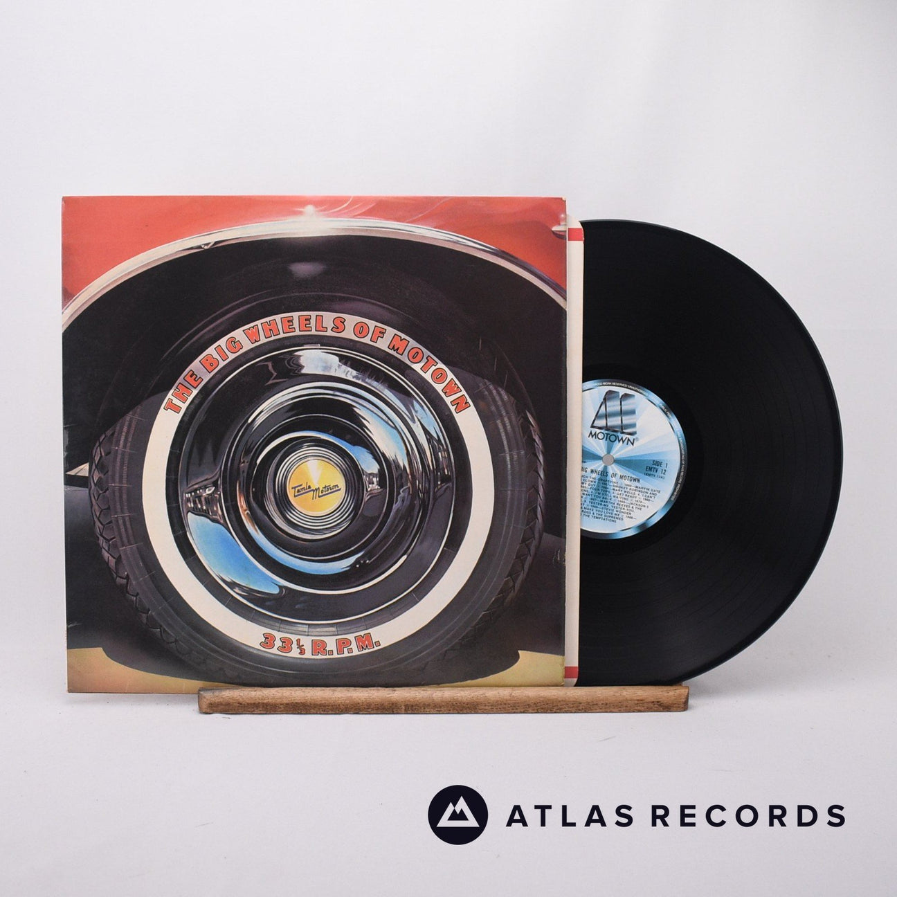 Various The Big Wheels Of Motown LP Vinyl Record - Front Cover & Record