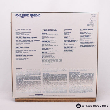 Various - The Blues Legend Vol. 3 - 4 x LP Vinyl Record - EX/NM