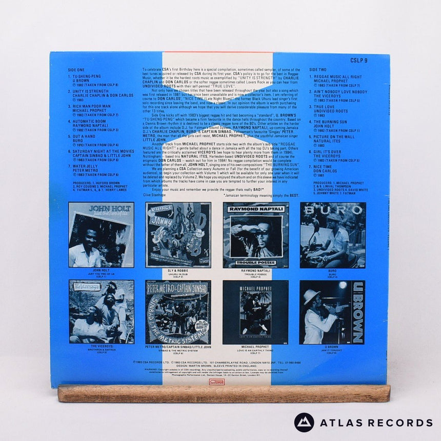 Various - The CSA Collection Volume 1 Or Reggae Music All Right - LP Vinyl