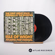 Various The First Great Rock Festivals Of The Seventies - Isle Of Wight 3 x LP Vinyl Record - Front Cover & Record