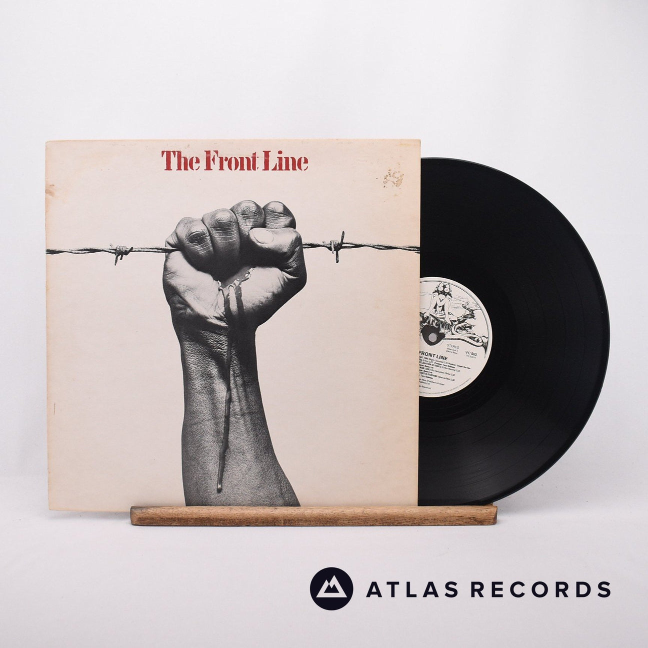 Various The Front Line LP Vinyl Record - Front Cover & Record