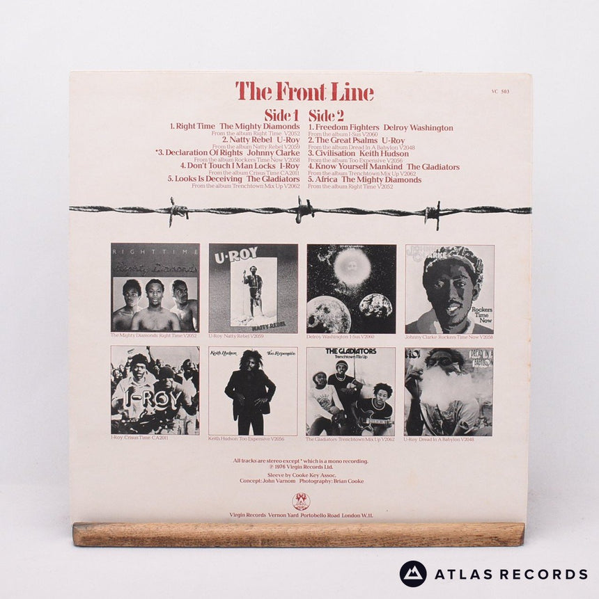 Various - The Front Line - Sampler LP Vinyl Record - EX/EX