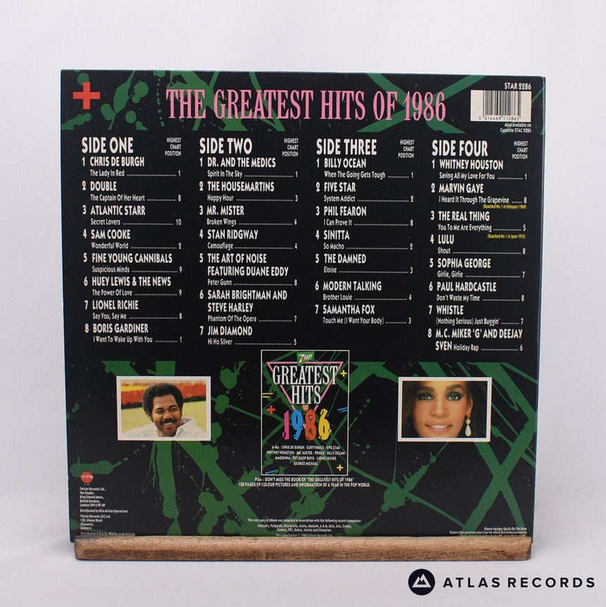 Various - The Greatest Hits Of 1986 - 2 x LP Vinyl Record - EX/EX